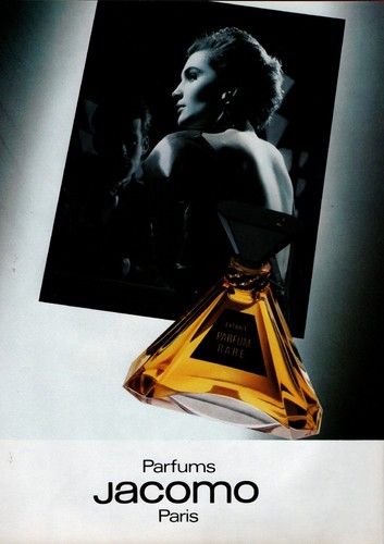 Publicité papier parfum - publicité,